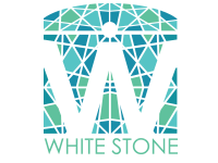 Logo white stone