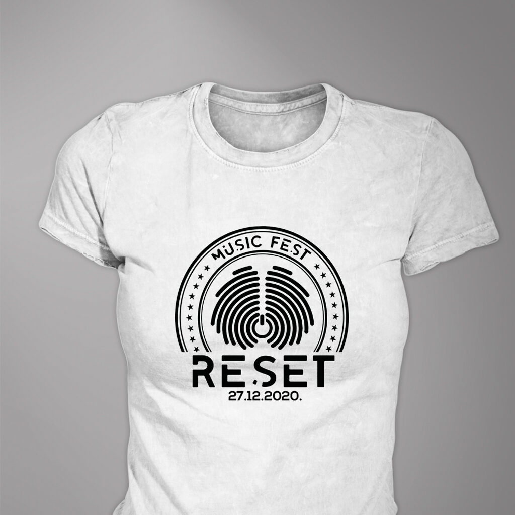 Brendiranje - Reset festivala na majici